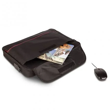 Monray Passenger Plus Maletín para Portátiles hasta 18" Cinta para Trolley Negro